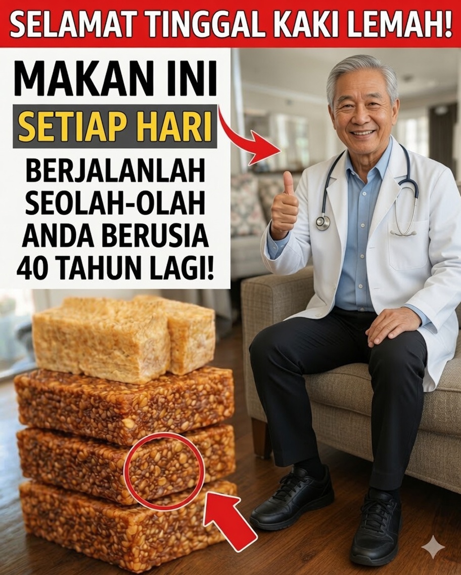 Ingin Kaki Lebih Kuat Bahkan Setelah Usia 80? Makan INI Setiap Hari