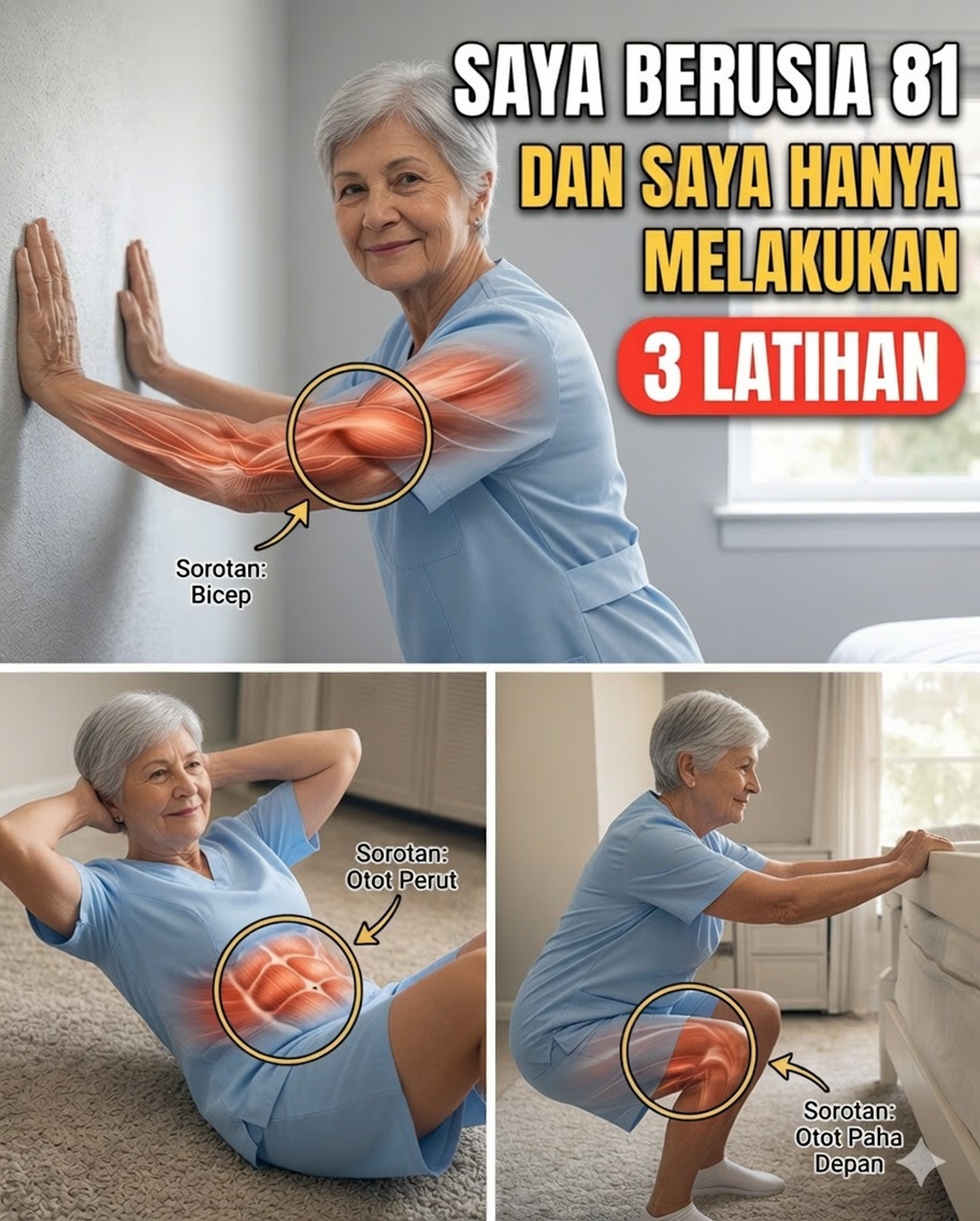 Médicos Mengungkapkan: 3 Latihan Ini Lebih Baik daripada Berjalan Kaki Setelah Usia 60 Tahun