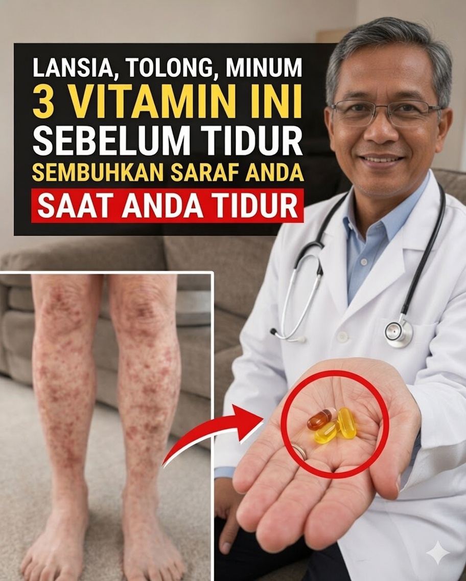 3 Vitamin Malam yang Dapat Mengubah Kekuatan Kaki Setelah Usia 60: Rahasia yang Terlupakan untuk Menjaga Mobilitas