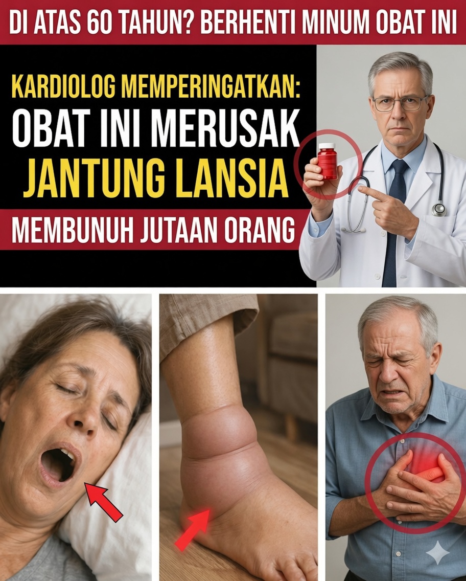 Alerta Ahli Jantung: 5 Obat Umum yang Diam-diam Membebani Jantung Setelah Usia 60 (Dan Apa yang Harus Dilakukan Sebagai Gantinya)