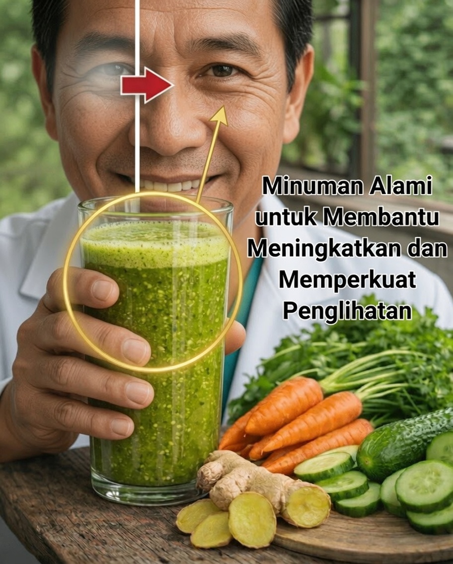 Descubra Smoothie Hijau Kaya Nutrisi untuk Mendukung Kesehatan Mata Anda