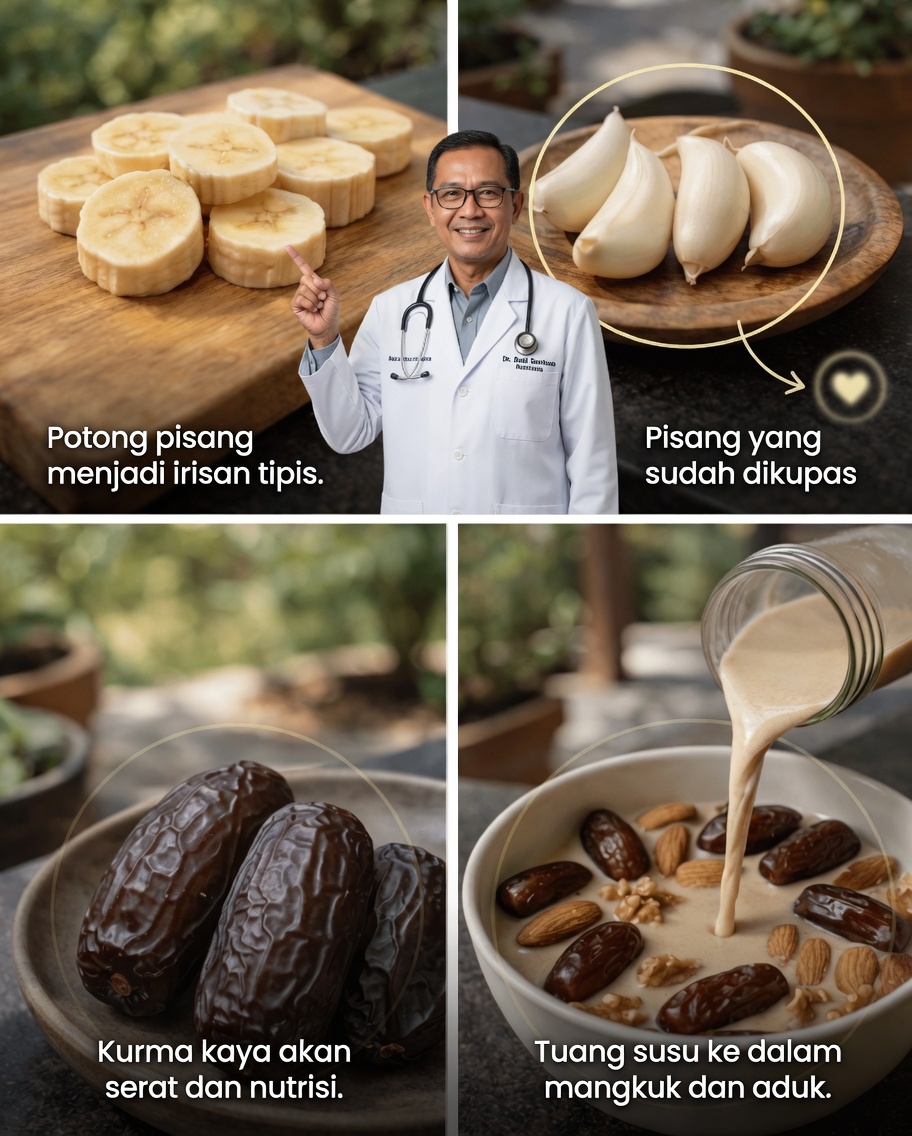 Mengapa Mencampurkan Pisang, Bawang Putih, dan Kurma Bisa Menjadi Kebiasaan Sehat Favorit Baru Anda