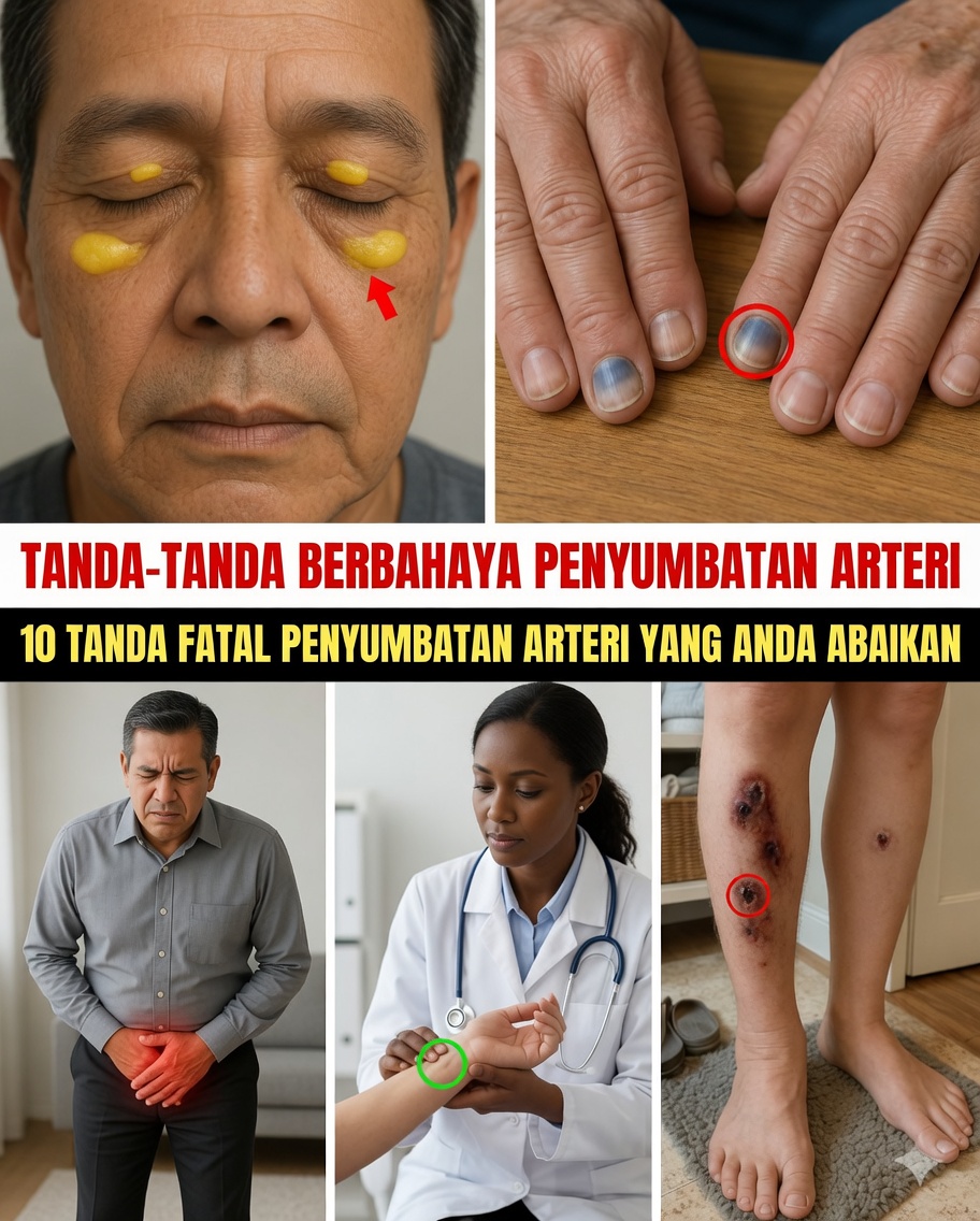 10 Tanda Berbahaya Arteri Tersumbat yang Mungkin Anda Abaikan – Nomor 10 Bisa Menyelamatkan Nyawa Anda Jika Terdeteksi Tepat Waktu