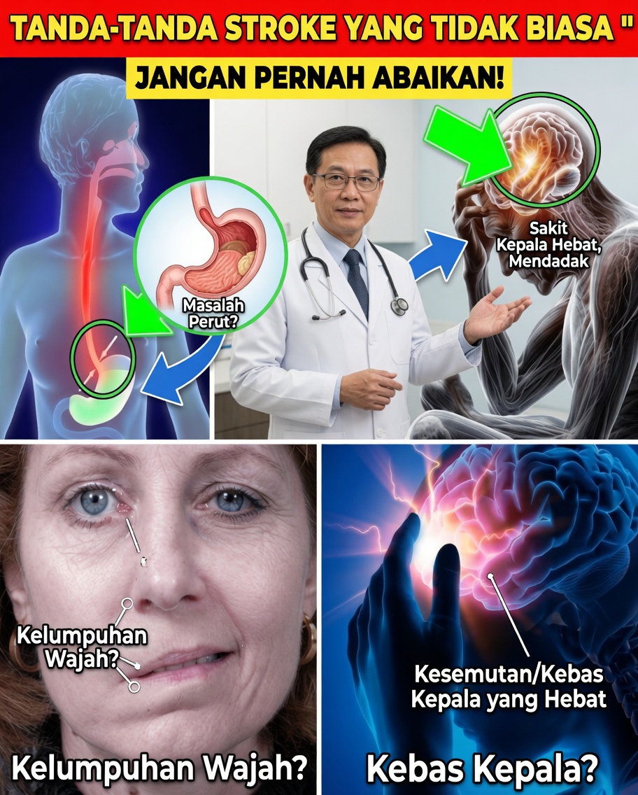7 Tanda Peringatan Stroke yang Tidak Umum yang Tidak Boleh Anda Abaikan
