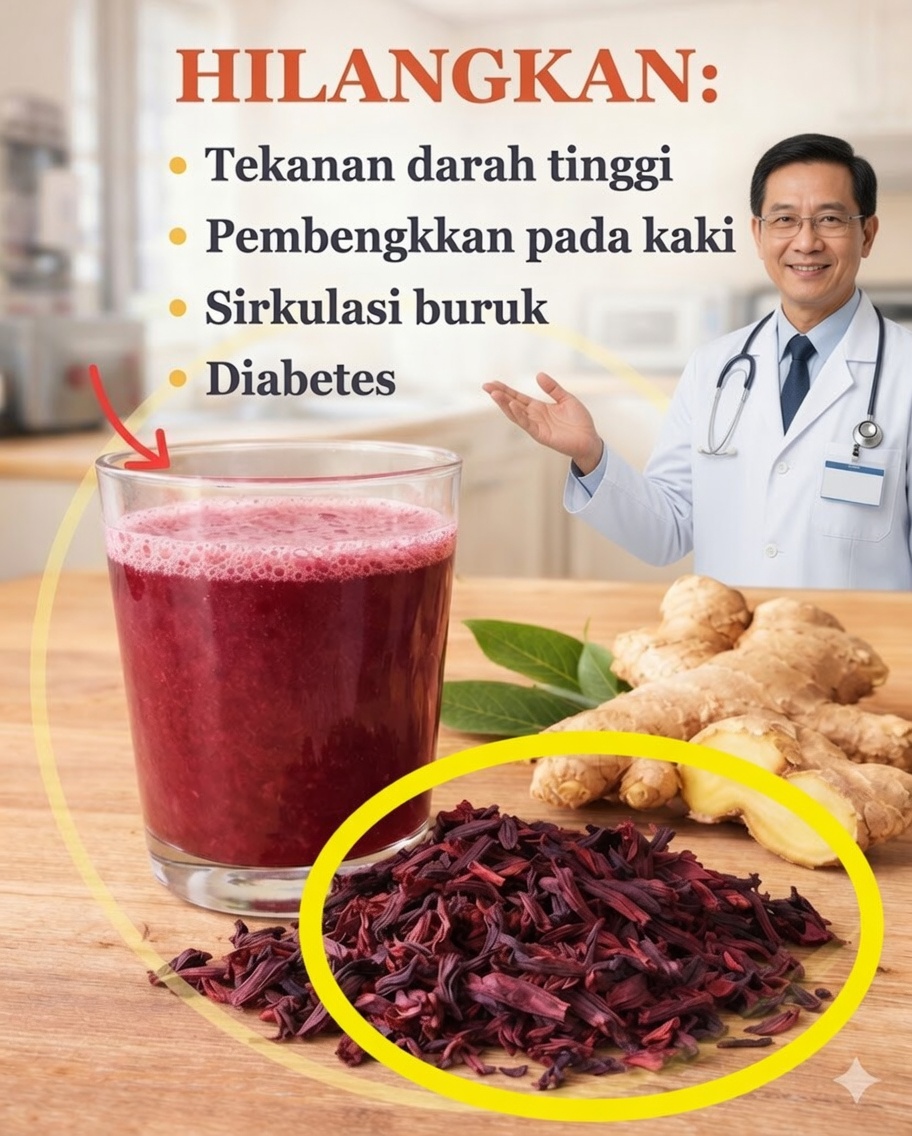 Gengibre, Daun Salam, dan Hibiskus: Minuman Herbal Menyegarkan untuk Kesejahteraan Sehari-hari