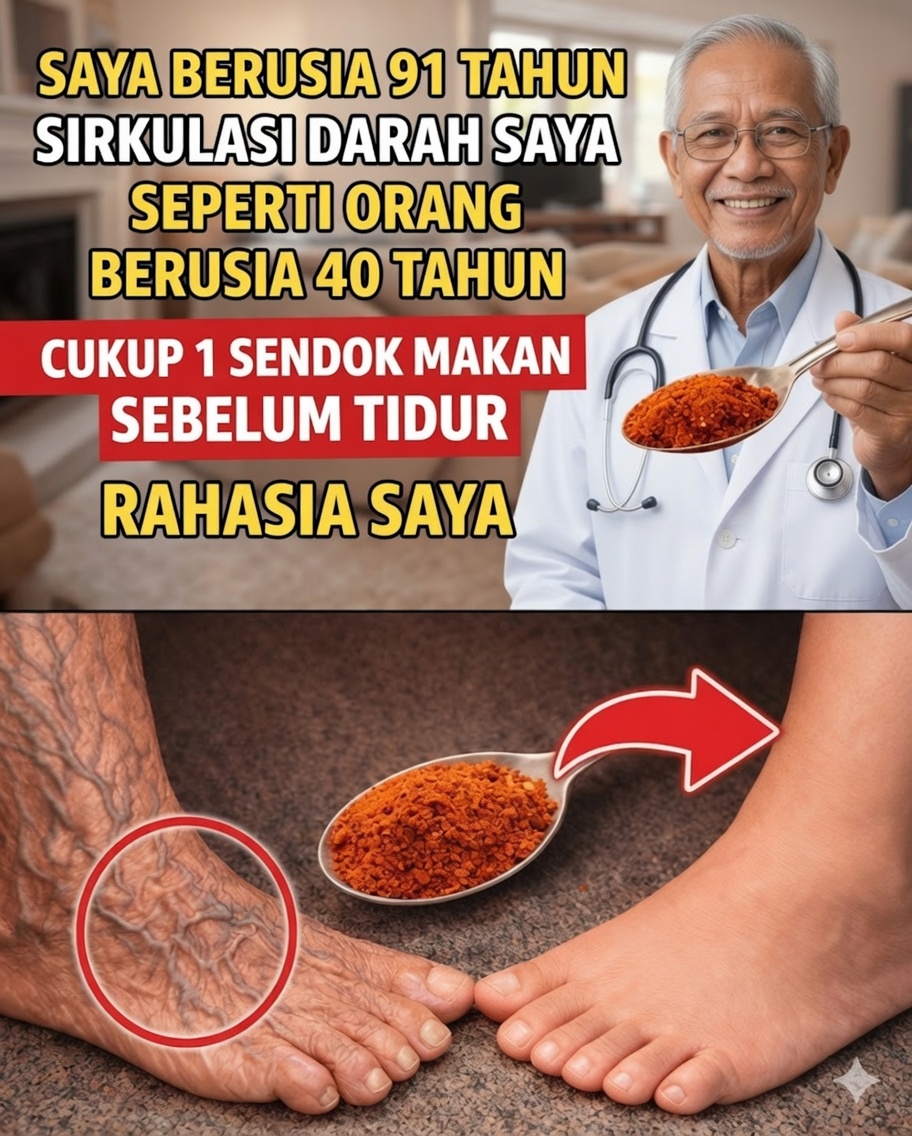 Lansia: Makan Ini Sebelum Tidur untuk Meningkatkan Sirkulasi di Kaki Selama Malam dan Bangun dengan Kaki Lebih Hangat
