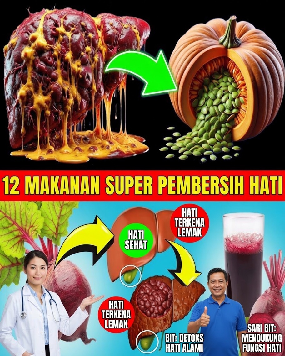 Rahasia Hati yang Sehat: 12 Superfood Ampuh untuk Detoks Alami