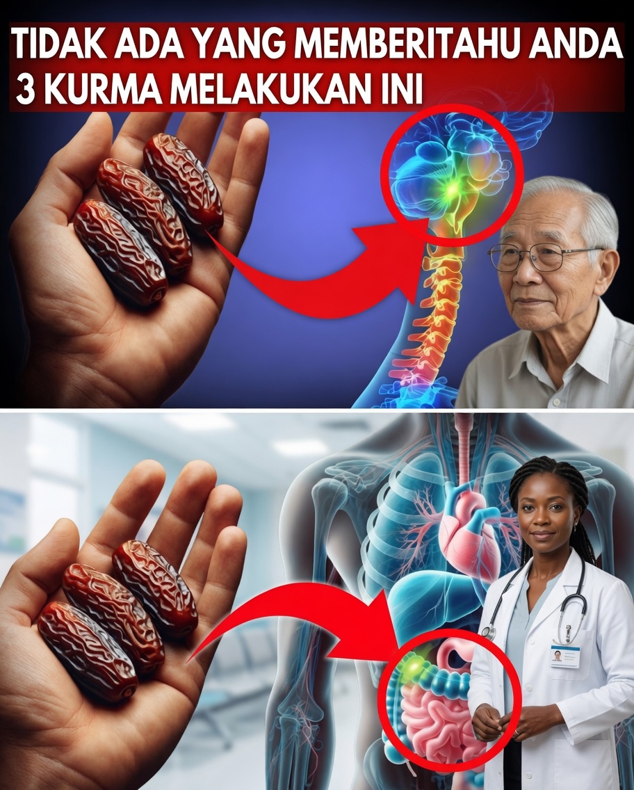 Makan 3 Buah Kurma Setiap Hari Selama 30 Hari: Kebiasaan Alami Sederhana yang Dapat Mengubah Energi, Pencernaan, dan Suasana Hati Anda