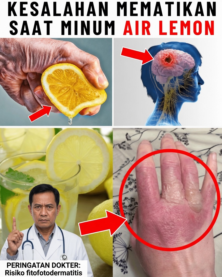 Minum Air Lemon—Tapi JANGAN PERNAH Buat Kesalahan Ini