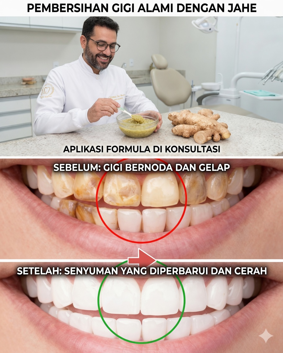 Pemutihan Gigi dengan Jahe: Sebelum dan Sesudah – Apa yang Sebenarnya Ada di Balik Tren Ini
