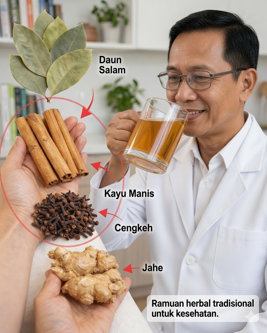 Teh Daun Salam, Cengkih, dan Jahe: Dukungan Alami untuk Sendi, Pencernaan, dan Kesehatan Hati