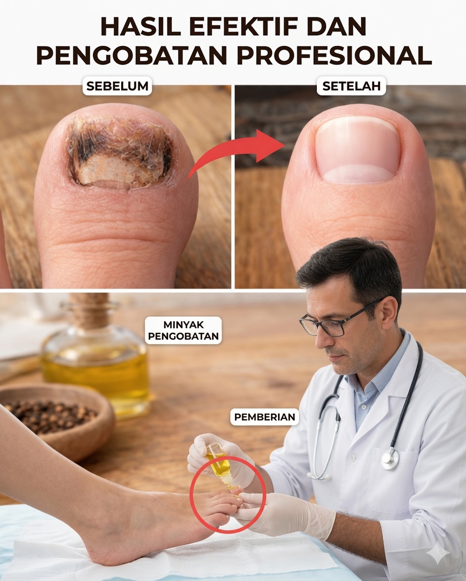 Trik Kecil Aneh yang Membuat Jamur Kuku Menghilang – Bahkan Dokter Pun Terheran-heran