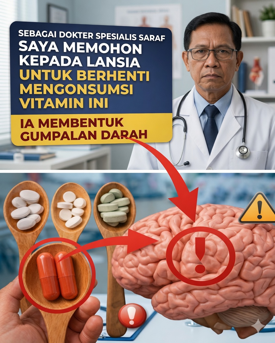 Sebagai Dokter, Saya Terkejut: Vitamin Ini Dapat Meningkatkan Risiko Stroke dari Malam ke Siang