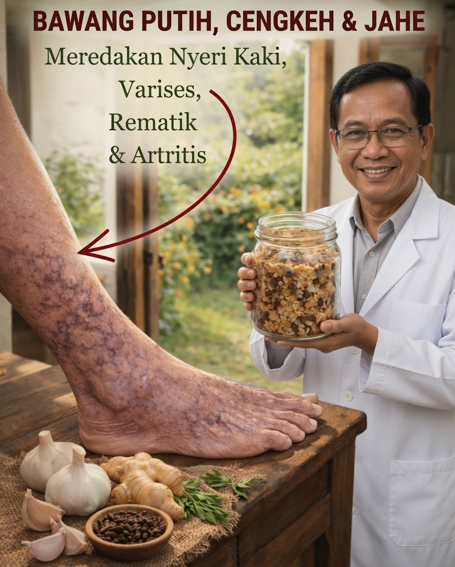 Temukan Bagaimana Kombinasi Bawang Putih, Jahe, dan Cengkeh Dapat Membantu Meredakan Kaki yang Lelah dan Sendi yang Nyeri