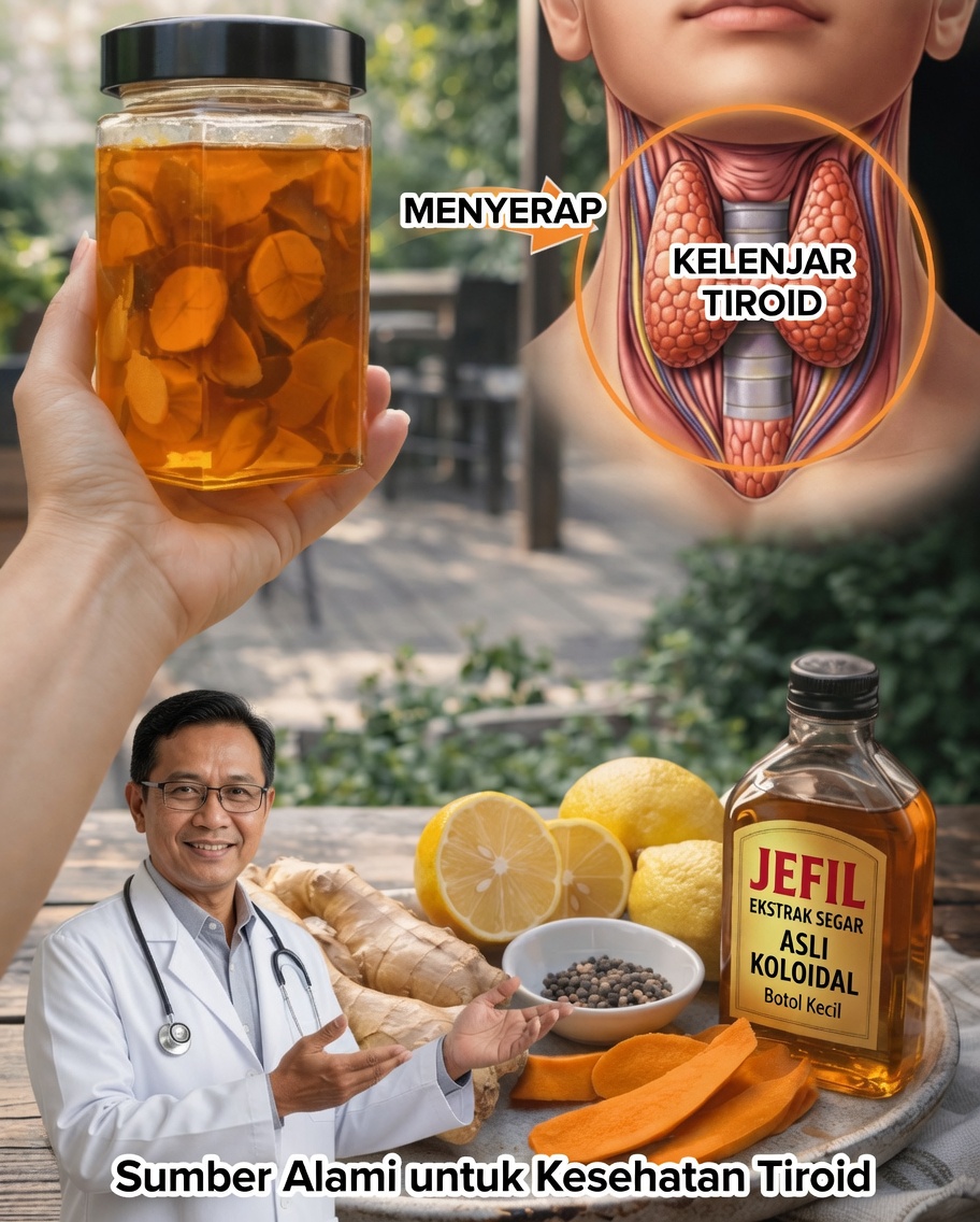 Cara Mendukung Kesehatan Tiroid Secara Alami dengan Resep Sederhana Kunyit, Jahe, dan Lemon