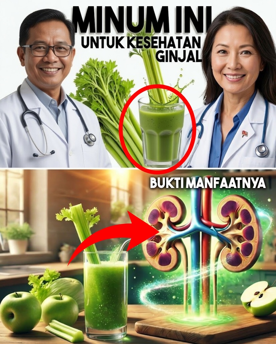 Minum Jus Seledri Setiap Hari Selama 2 Bulan: Kebiasaan Alami Sederhana untuk Pencernaan Lebih Baik, Energi, dan Kulit Lebih Bercahaya