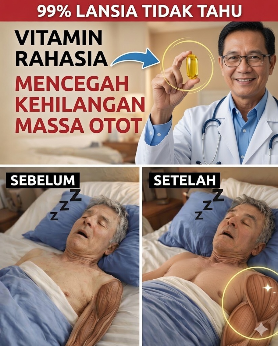 Konsumsi 3 Vitamin Ini untuk Membantu Mencegah Kehilangan Massa Otot Setelah Usia 60: Tetap Kuat dan Mandiri