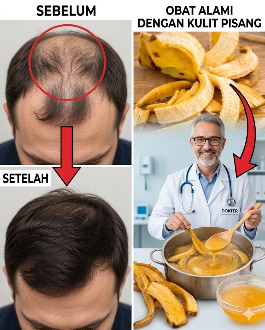 Rambut Putih Kembali Menjadi Hitam Secara Alami? Kebenaran tentang Kulit Pisang untuk Membalikkan Uban dan Merangsang Pertumbuhan Rambut