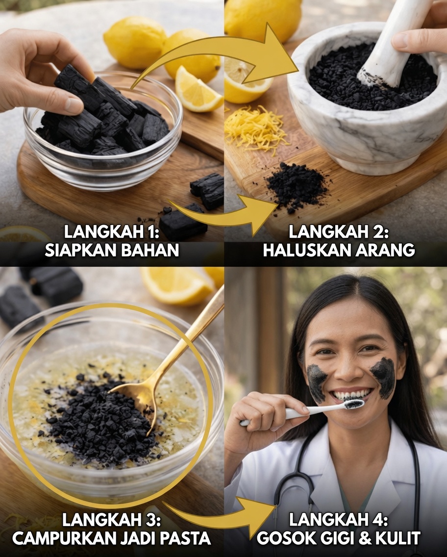 Temukan Campuran Rumahan Sederhana dengan Lemon dan Arang untuk Rutinitas Kecantikan Anda