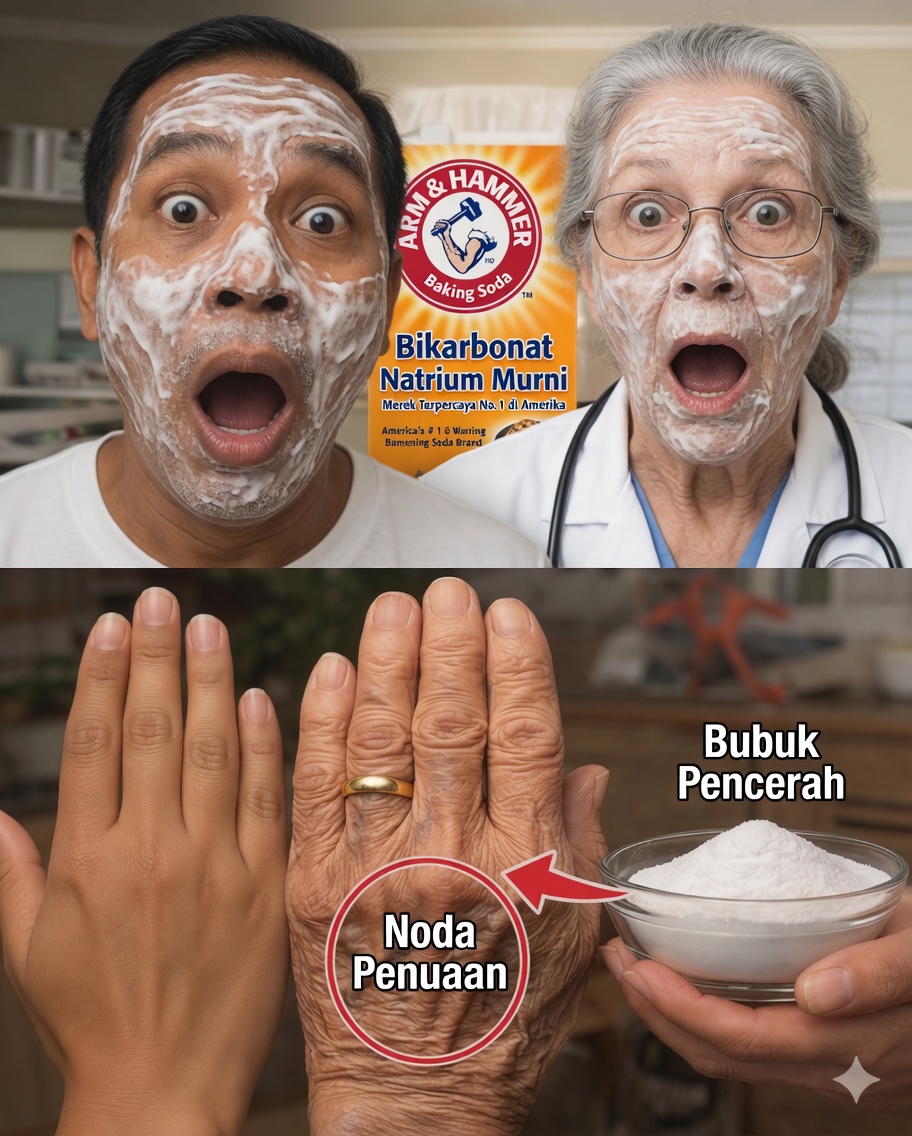 Bikarbonat soda menghilangkan semua kerutan hanya dalam 10 menit, bahkan pada usia 70 tahun!