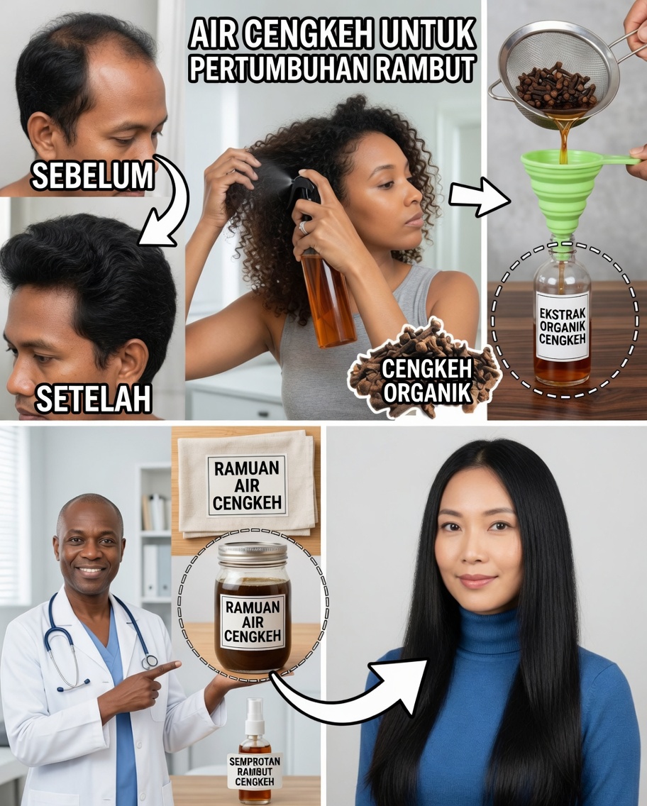 Rosemary & Cengkeh: Rahasia Alami 2 Minggu untuk Rambut yang Lebih Kuat dan Lebih Tebal