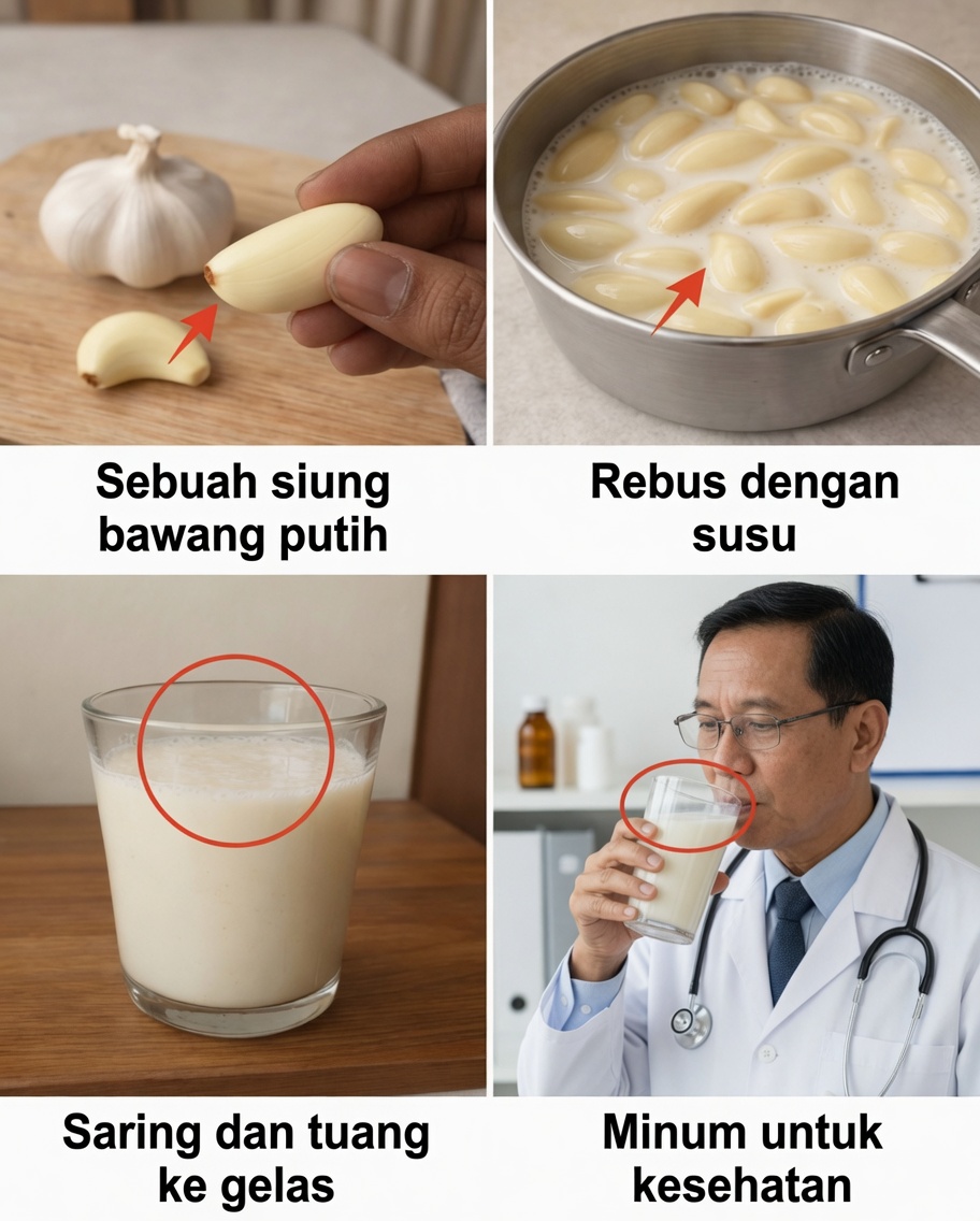 Rebus Bawang Putih dalam Susu dan Minum Sekali: Mengapa Anda Harus Mulai Hari Ini Juga
