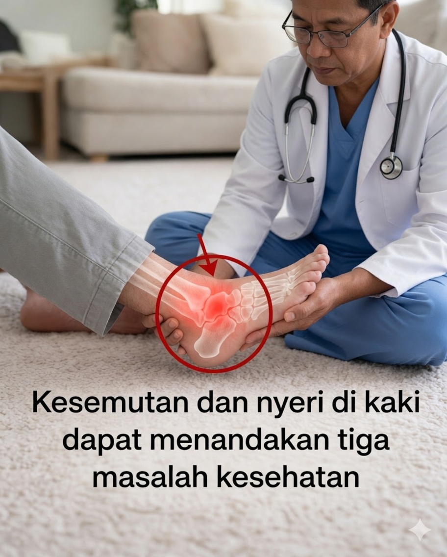 Mati Rasa dan Nyeri pada Kaki: 3 Masalah Kesehatan yang Tidak Boleh Anda Abaikan