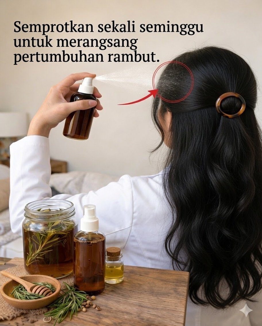 Air Rosemary: Apakah infus sederhana ini bisa membuat rambut Anda lebih kuat dan sehat?