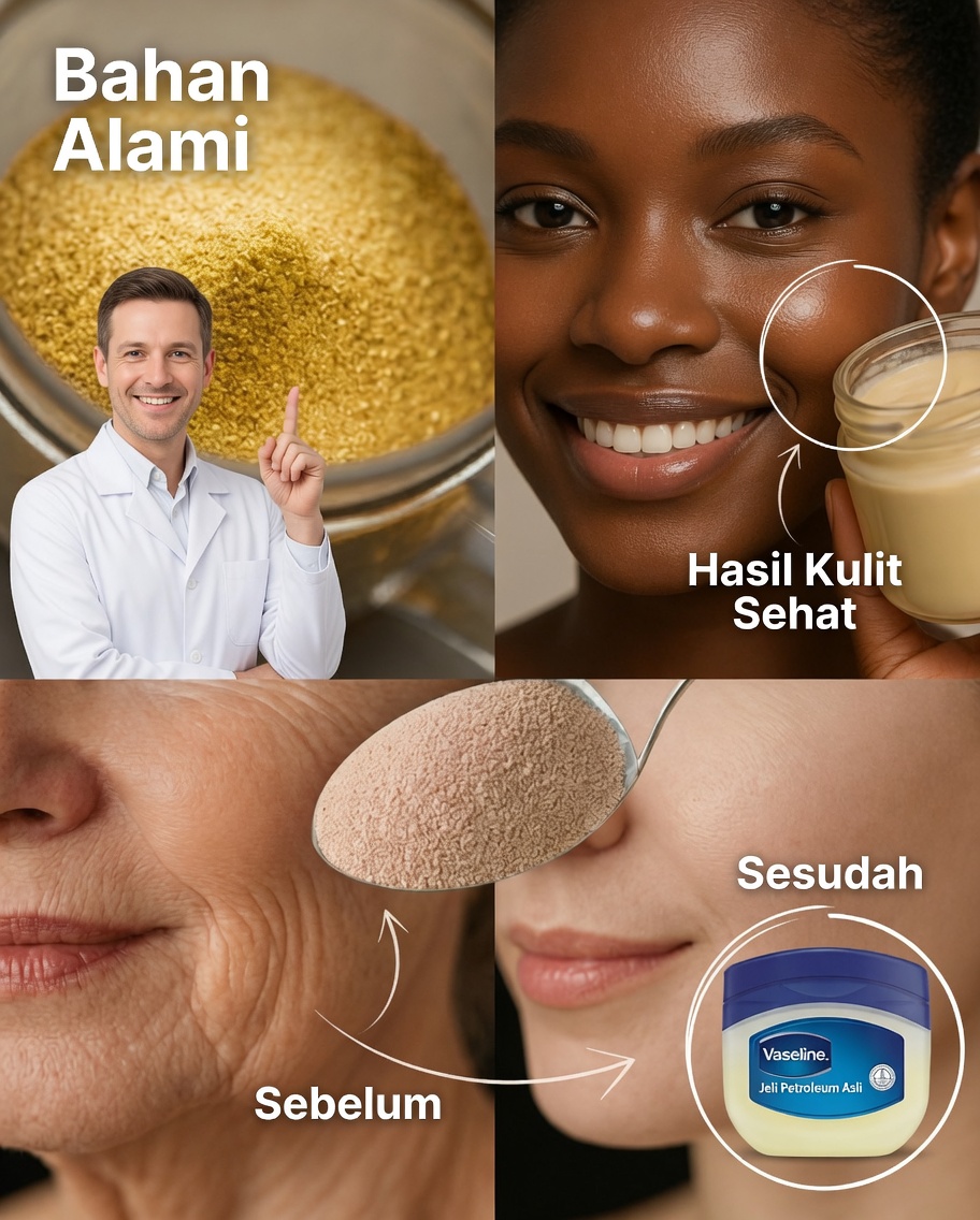 Ragi dan Vaselin Menghilangkan Keriput dalam 3 Menit — Bahkan di Usia 70 Tahun