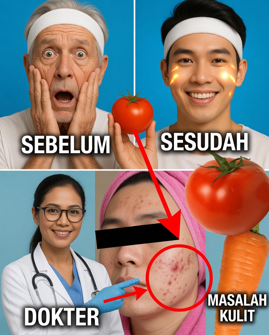 Wortel dan Tomat Dapat Membuat Anda Terlihat 10 Tahun Lebih Muda — Bahkan Setelah Usia 70!