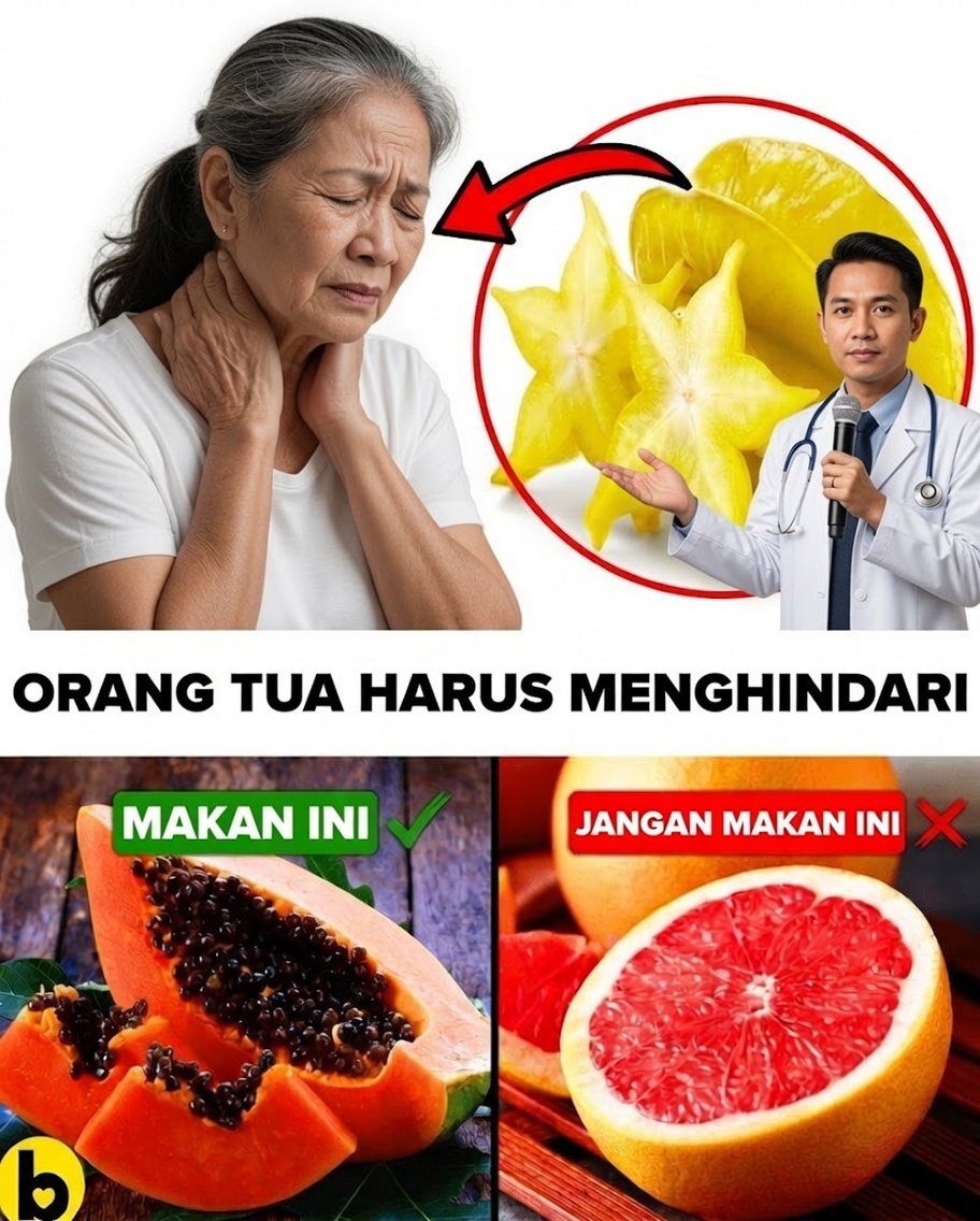 15 Buah yang Harus Dihindari Lansia untuk Menjaga Keamanan dan Kesejahteraan