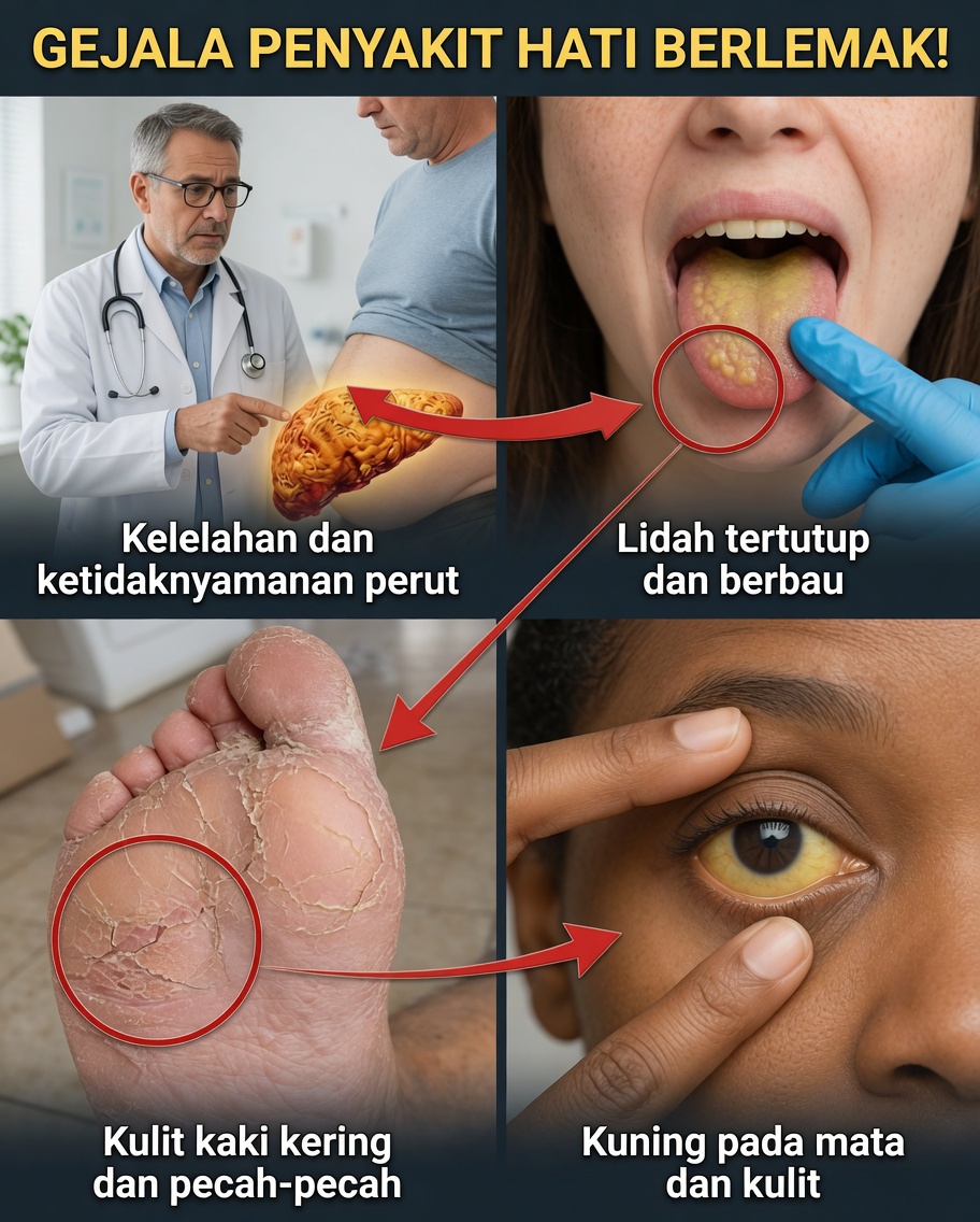 14 Tanda Peringatan Perlemakan Hati yang Mungkin Anda Abaikan + Makanan Sehari-hari yang Membantu Melindungi Hati