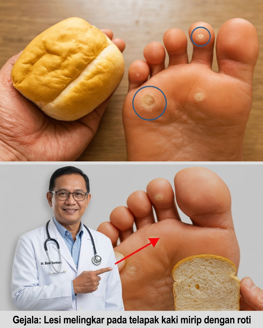 Remova Kapalan di Kaki Secara Alami dengan Obat Mengejutkan Ini Menggunakan Roti