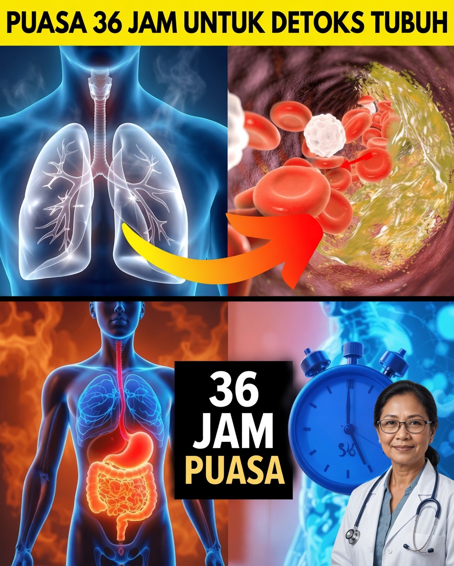 Os Médicos Tidak Menceritakan Segalanya! Apa yang Terjadi Ketika Anda Tidak Makan Selama 36 Jam