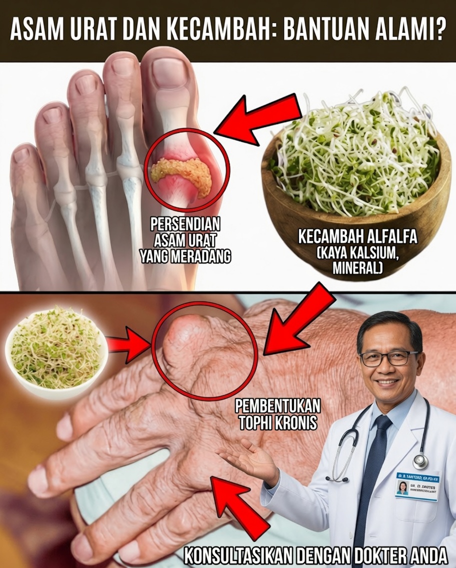 Buka Kekuatan Tersembunyi Alfalfa: Jalan Alami untuk Meredakan Batu Ginjal dan Asam Urat