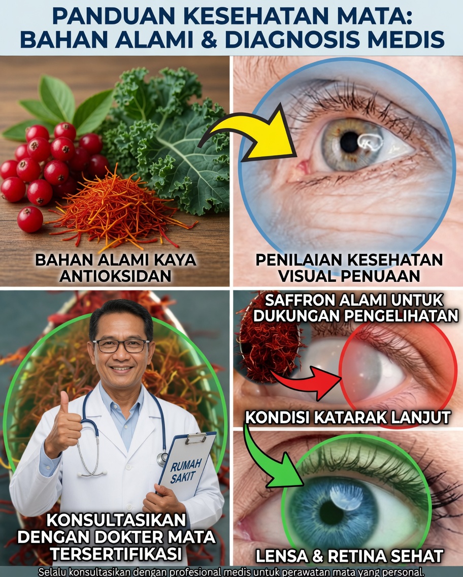 Bisakah Rempah Emas Ini Menajamkan Penglihatan Anda Secara Alami? Temukan Kekuatan Tersembunyi Saffron