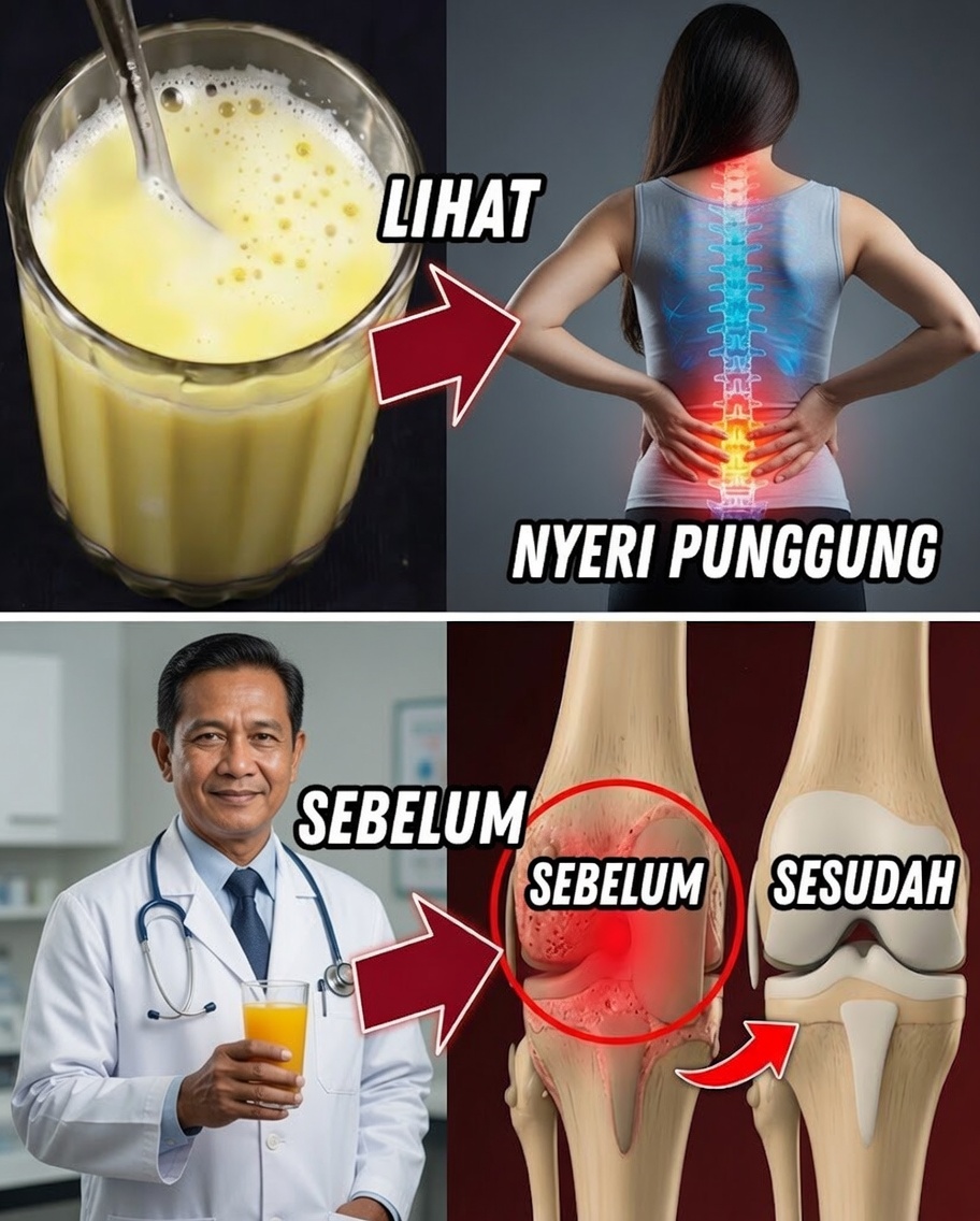 Pereda Nyeri Lutut Dimulai dengan Minuman Alami yang Ampuh Ini