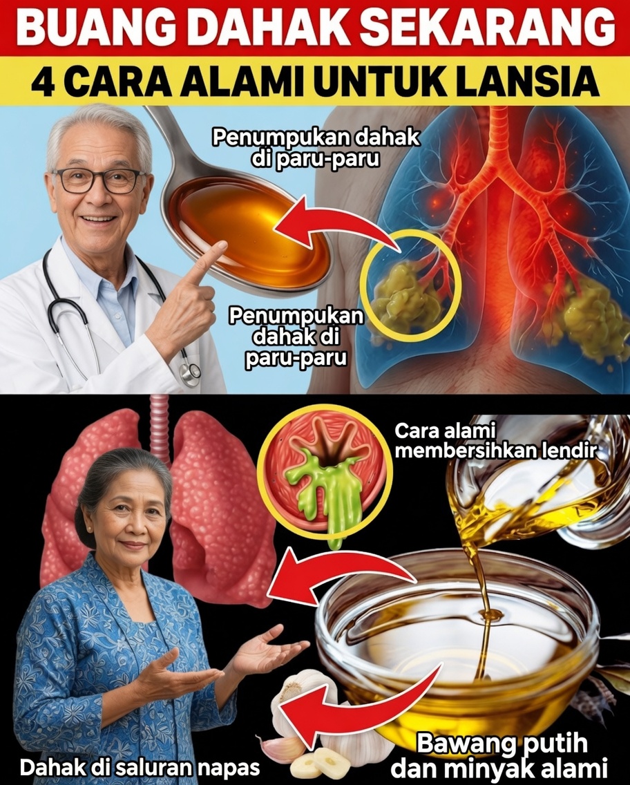 Dokter Jepang Berusia 92 Tahun Memperingatkan: Keluarkan Dahak Bening Sekarang atau Berisiko Kehilangan Kekuatan Paru-paru Setelah Usia 60 (Cara Alami yang Benar-benar Efektif)