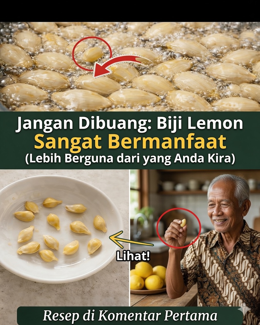 Kekuatan Tersembunyi Biji Lemon: Harta Karun Nutrisi yang Selama Ini Anda Buang Begitu Saja