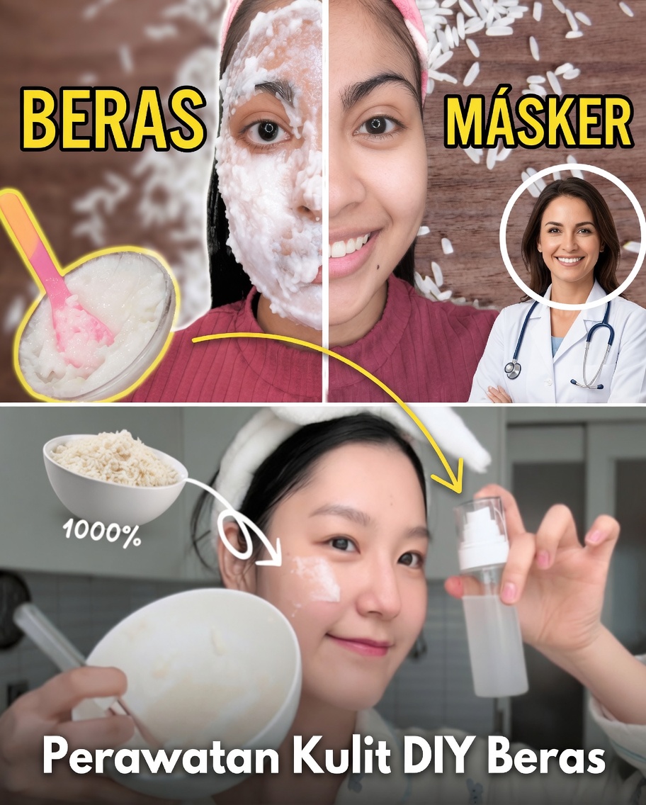 Campurkan Nasi dengan Vaselin dan Temukan Kulit Putih seperti Salju dan Halus seperti Kaca