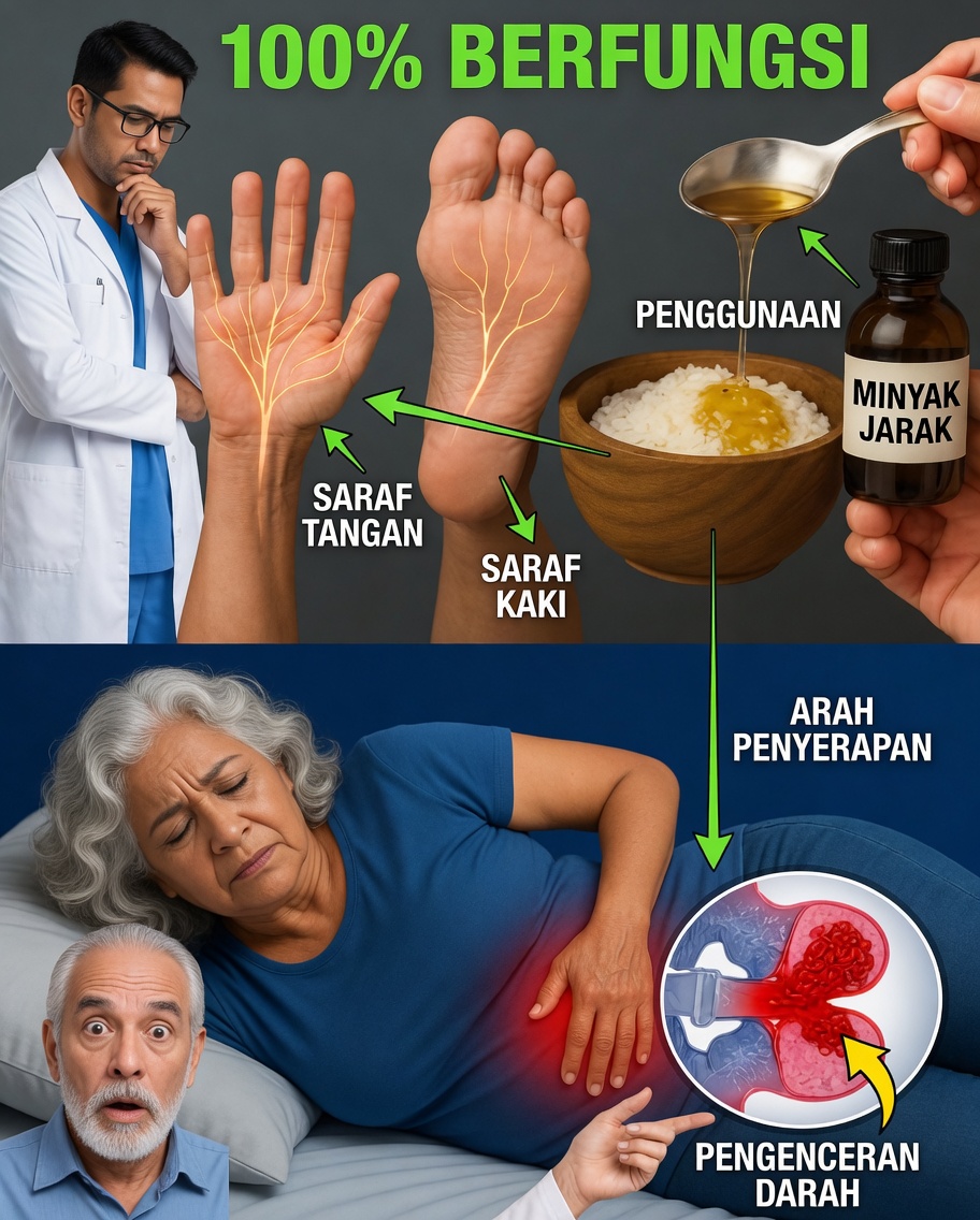 Rahasia Dokter Zaman Dahulu: 2 Tetes Minyak Jarak dengan Madu Dapat Mengubah Hidup Wanita Setelah Usia 50!