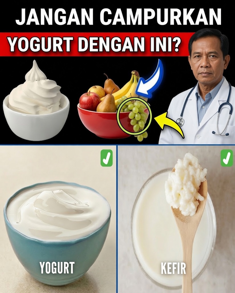 Peringatan tentang Yogurt: 4 Kombinasi Makanan yang Merusak Usus dan Pencernaan
