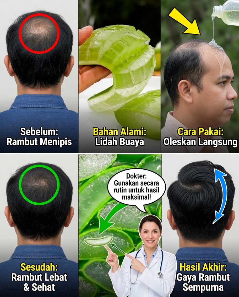 Buka Rahasia Rambut Tebal dan Menawan dengan Rahasia Aloe Vera Ini
