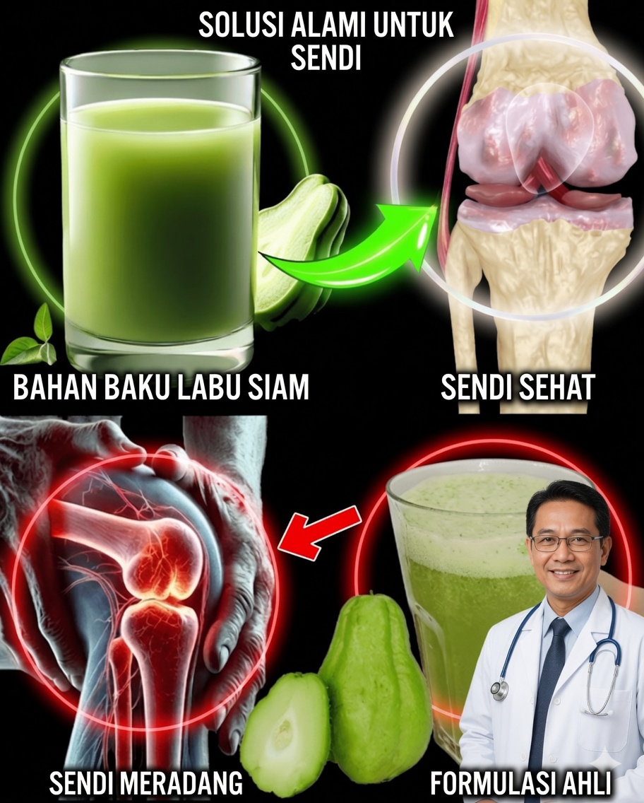 Minum Ini Setiap Hari untuk Membantu Membangun Kembali Tulang Rawan Lutut dan Memulihkan Kenyamanan Sendi