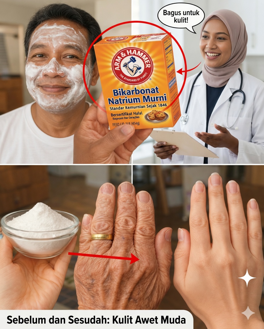 Descubra Bagaimana Bikarbonat Soda Dapat Mengubah Penampilan Kulit Anda dalam Hitungan Menit – Bahkan Setelah Usia 70 Tahun