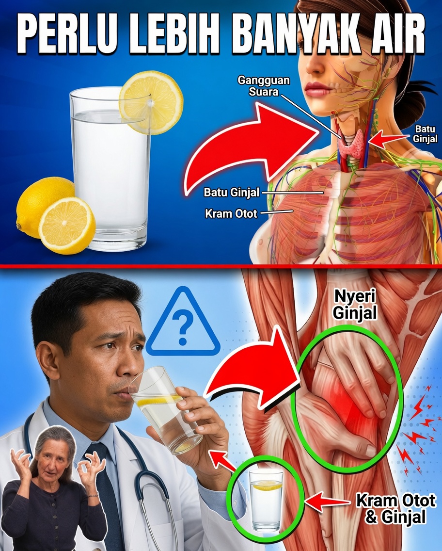 8 Sinyal Bahwa Tubuh Anda Memohon Lebih Banyak Air
