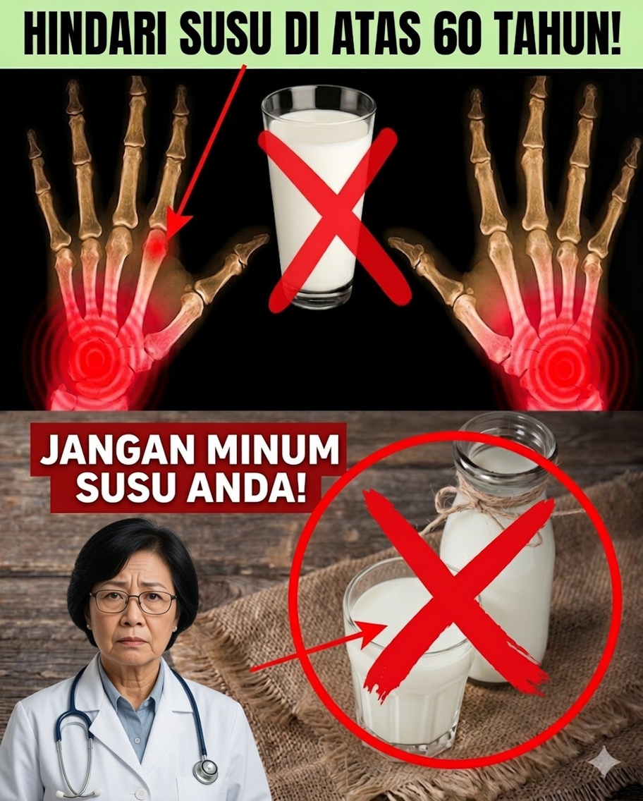 Acima 60 dan masih minum susu? Mungkin sudah saatnya mempertimbangkan ulang kebiasaan ini