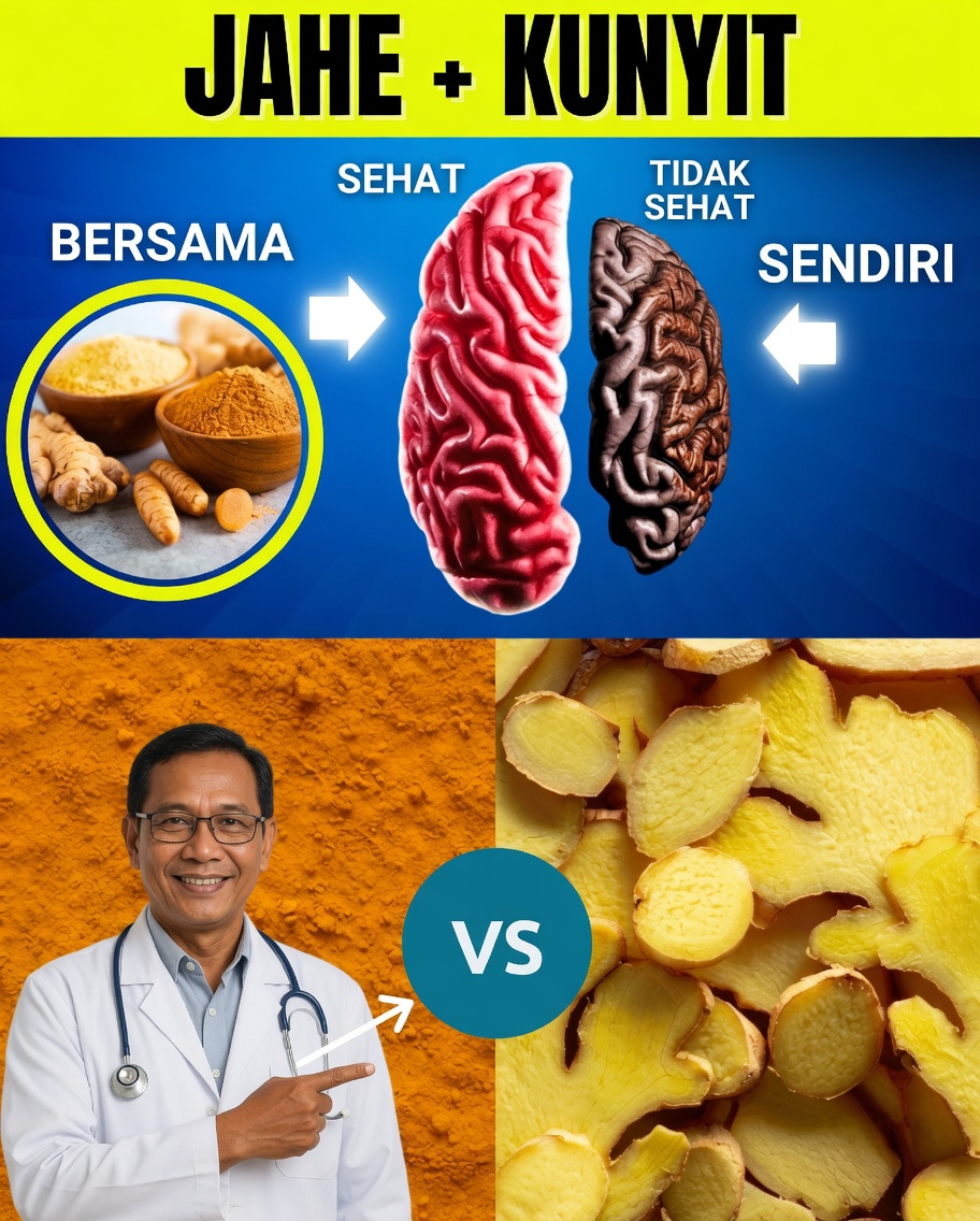 10 Cara Kunyit + Jahe Bekerja Lebih Baik Bersama daripada Terpisah