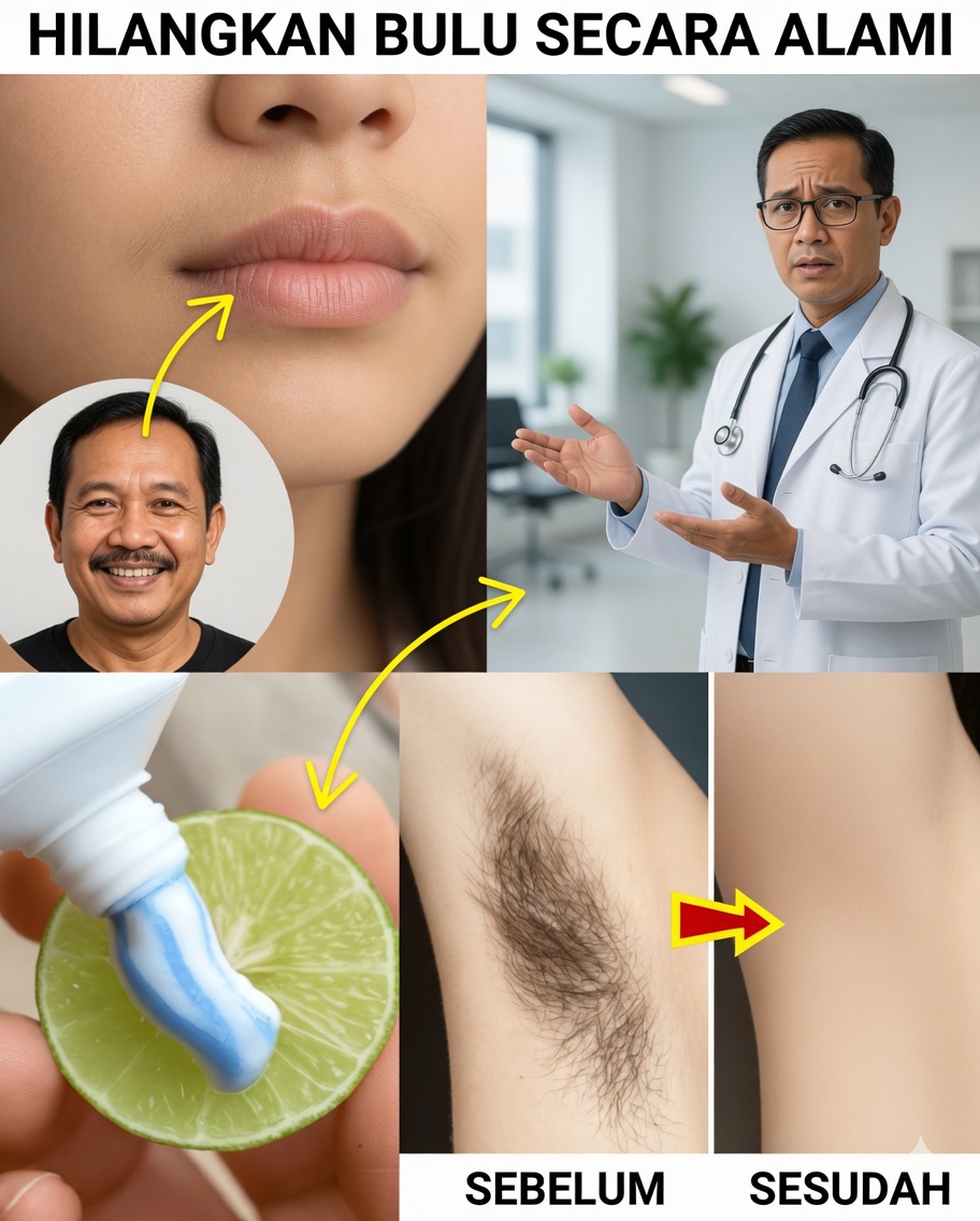 Hilangkan Bulu yang Tidak Diinginkan Seketika dengan Lemon dan Pasta Gigi!