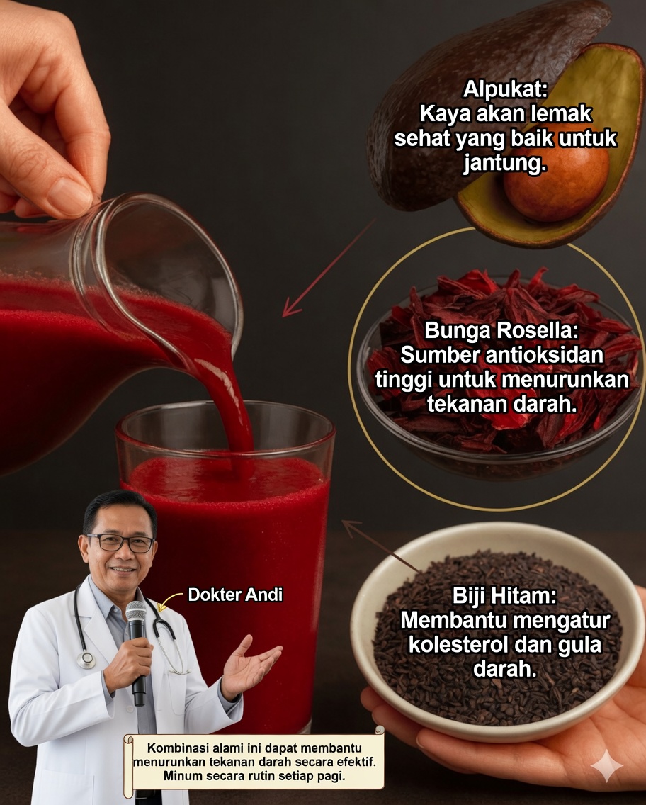 Smoothie Alami Alpukat, Hibiskus, dan Cengkeh: Resep Penuh Warna yang Dapat Mengubah Kesehatan Anda